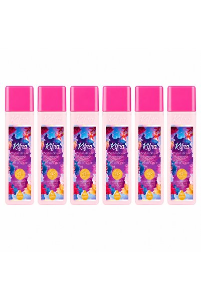 kifra Set 6 bucăți parfum de rufe concentrat Unicorn, 80 spălări/bucată
