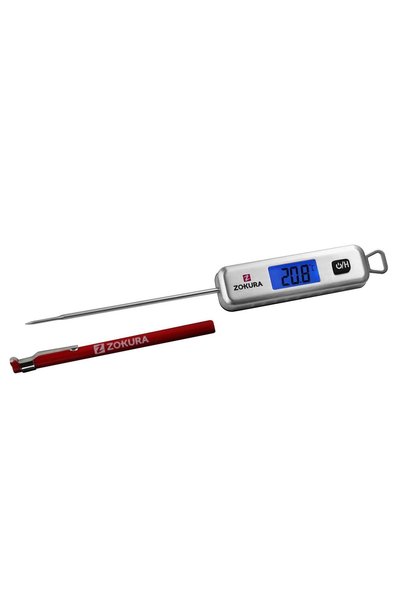 Zokura Digital meat thermometer, made of stainless steel -