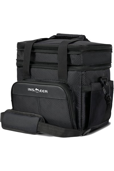 INSMEER 20L Lunch Bag,Expandable Tote Bag Lunch Box for Adult,Insulated Lunch...