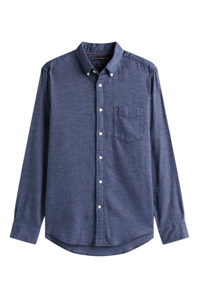 Tommy Hilfiger Ανδρικό Πουκάμισο Μπλε MW0MW40470-DVF