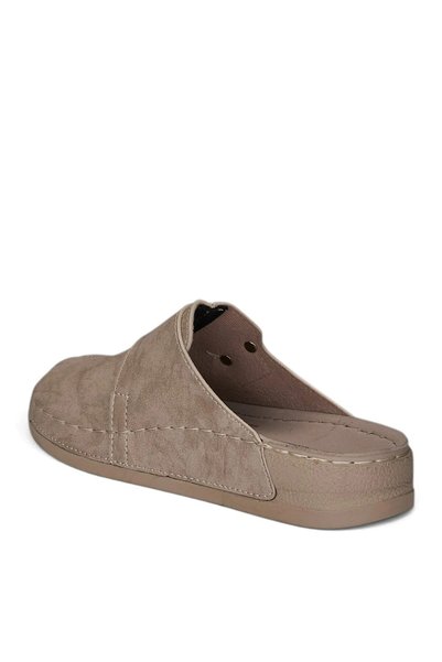 AlbiShoes Women's Closed-Front Comfortable Soft Eva Sole Suede Look Nubuck Indoor Women's Slippers