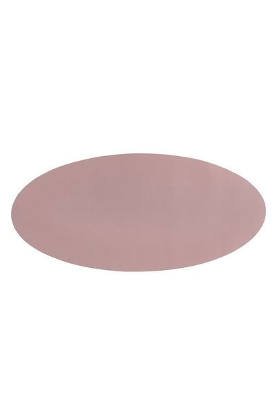 TISECO Oval table runner, 33 × 70 cm, "Togo", Mauve -