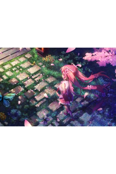 OEM Αφίσα Vocaloid Hatsune Miku Sakura Miku 4k, 61x90 εκ., poster11012