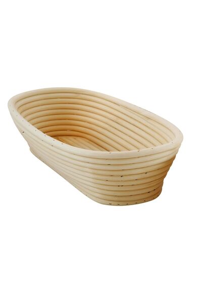 Zokura Oval dough leavening basket, 28 x 15 cm, rattan -