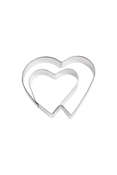 WESTMARK Cookie cutter, 6.5cm, "Double heart" -