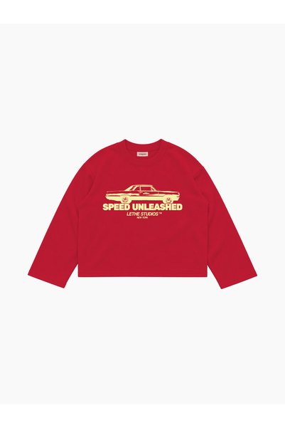 lethestudios Speed Unleashed Uzun Kollu T-Shirt