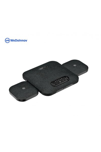 WeDoInnov Speakerphone omnidirectional cu 2 microfoane de extensie EC-POD7, c...