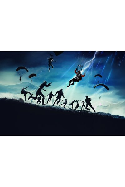 OEM Poster PUBG Mobile Modul Hot Drop, 61x90 cm, poster10646