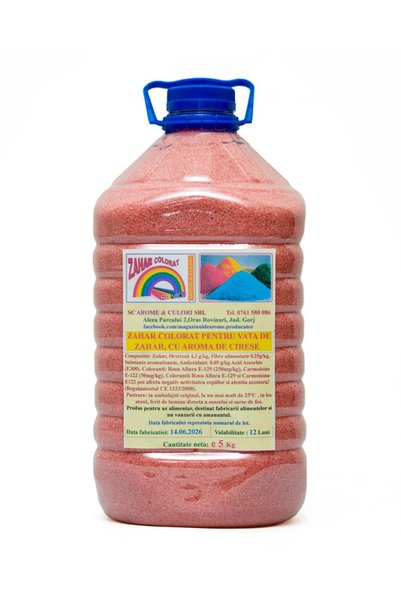 Generic Brand Zahar cu aroma de Cirese (5kg)