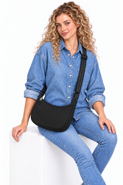 Çınka Bags حقيبة كتف صغيرة للاستخدام اليومي وحقيبة كروس مع حزام كتف قابل للتعديل