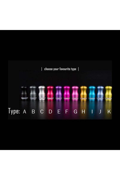 VAPOUR SMOK-E Drip Tip 510 Αλουμινίου - τύπου Ι