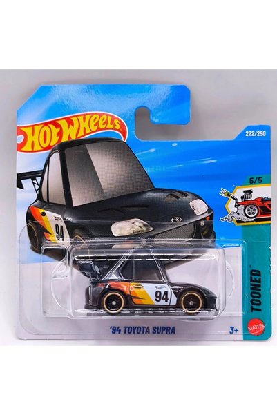 HOT WHEELS تويوتا سوبرا 94 توند 2026 222/250 موديل سيارة سوداء