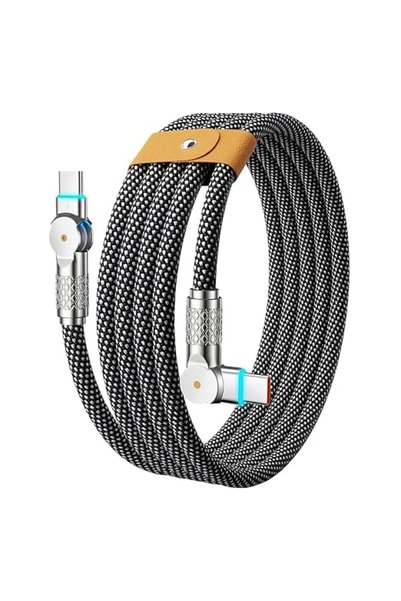 Ctoby 240W USB C to USB C Cable 10FT,180°Rotation Long USB C Cable Fast Charg...