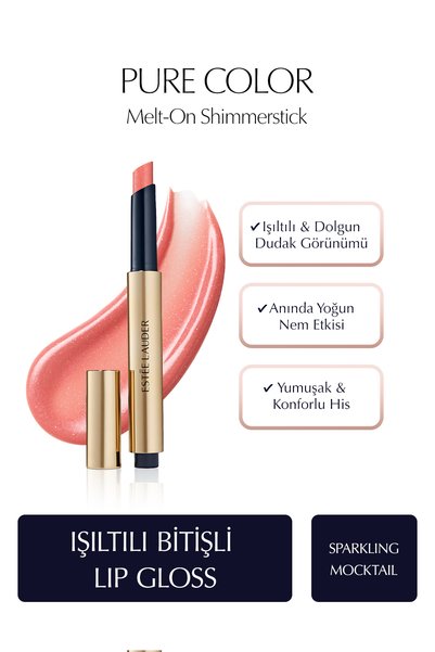 Estee Lauder Pure Color Melt-On Shimmerstick Işıltılı Stick Lip Gloss - Renk:...