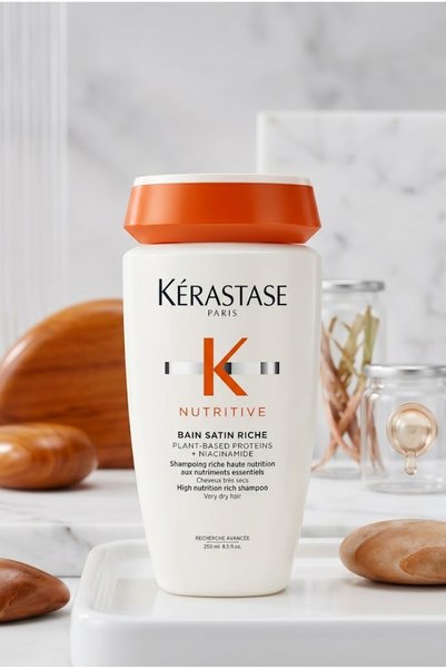 Kerastase Nutritive Bain Satin Riche Intense Moisturizing Shampoo for Very Dr...