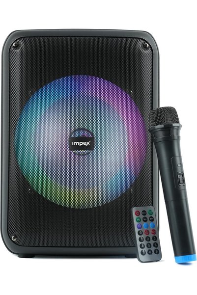 ADITYA IMPEX مكبر صوت محمول IMPEX 8 بوصة طراز TS 4001A، بقوة 800 واط، مع ميكر...