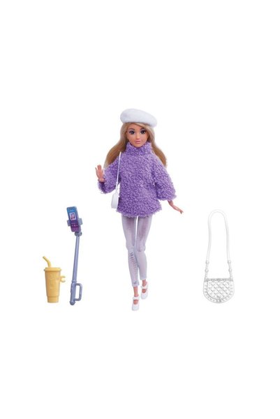 Jumbo Mannequin Doll with Lilac Winter Outfit & Accessories