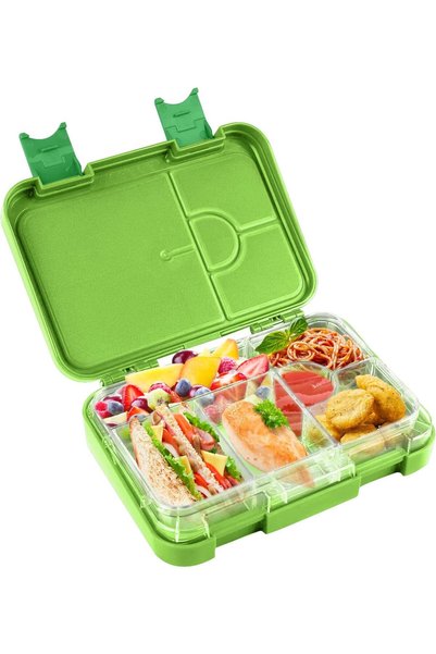 Naxifly Bento Box for Kids, Bento Lunch Box, Kids Lunch box, 6 Compartments I...