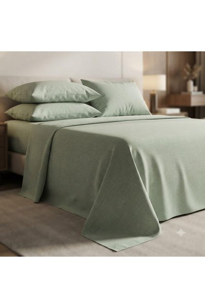 Generic Luxury 3-Piece Turkish Cotton Bedsheet Set – 300 Thread Count, Elegan...
