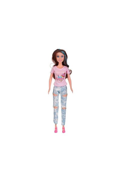 Jumbo Mannequin Doll with Jeans & Brown Hair