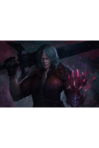 OEM Αφίσα Ντάντε από το παιχνίδι Devil May Cry 5, 4k, 61x90 εκ., poster11869