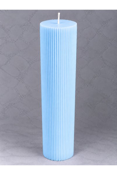 Vidaroi.ro Lumânare rotundă pentru nuntă și botez, 35 x Ø 7 cm.