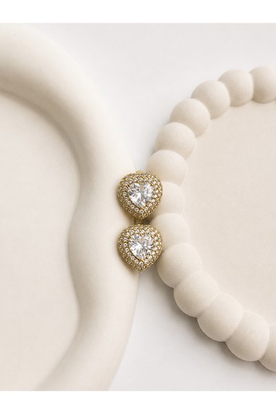 KADIN GOLD ÇELİK KÜPE
