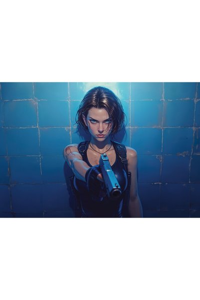 OEM Poster Jill Valentine Resident Evil 2024, 61x90 cm, poster11725