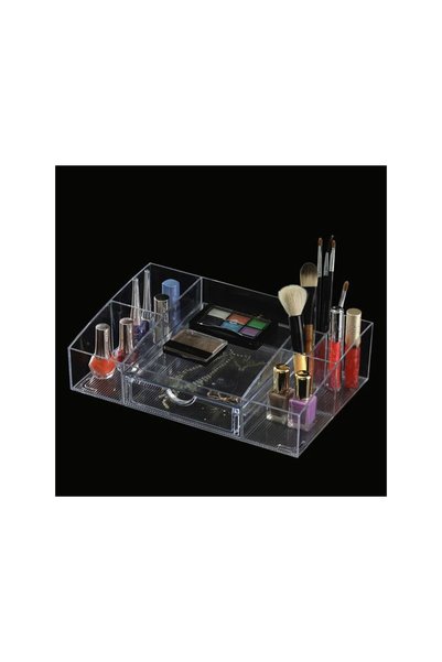 Jumbo Suport Acrilic pentru Cosmetice 33x21x9cm