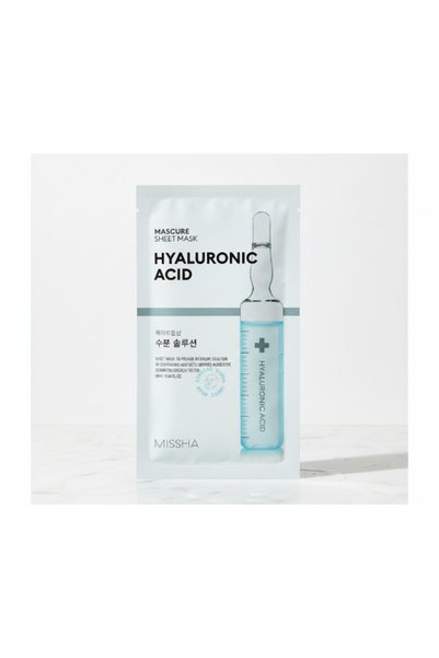 Missha Mască șervețel cu acid hialuronic pentru hidratare intensă