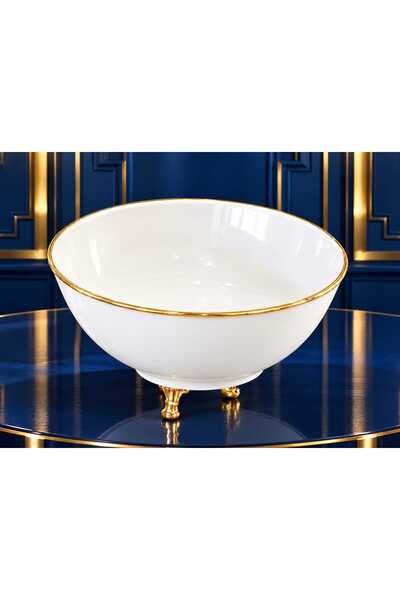 Buldem Single Porcelain Presentation Salad Bowl