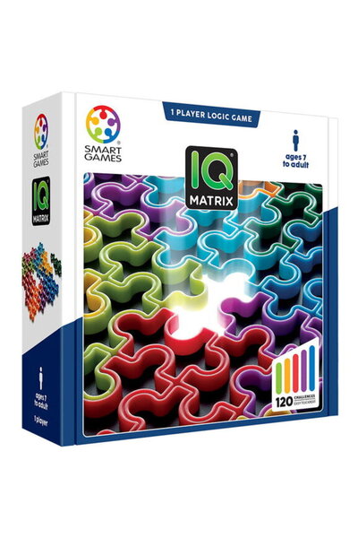Smart Games Παιχνίδι λογικής με 120 προκλήσεις, - IQ Matrix, 7+ ετών, διεθνής...