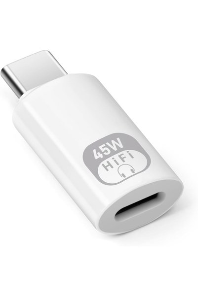 KASTWAVE USB C to Lightning Headphone Audio Adapter, 3in1 Type-C Male To Ligh...