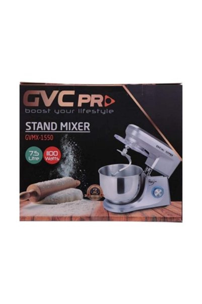 Generic Brand ستاند عجانه جي في سي برو بسعة 7.5 لتر وبقوة 1100 واط GVMX-1550