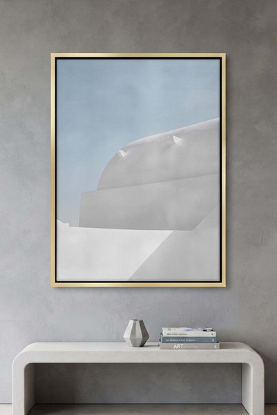 Jasmine Art Ethereal Structure No. 1 Architecture Wall Art | Portrait Framed ...