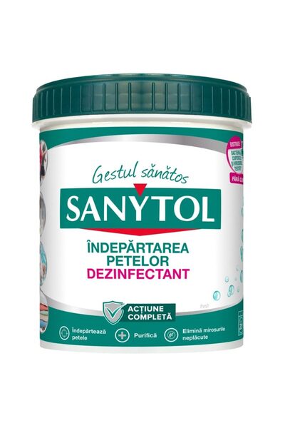 Generic Brand Dezinfectant Sanytol, Pudră Indepartarea Petelor 450 g