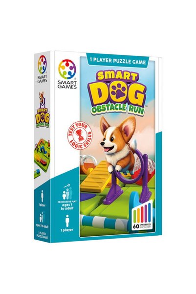 Smart Games Παιχνίδι λογικής με 60 προκλήσεις, - Έξυπνο Σκυλί, 7+ ετών, διεθν...