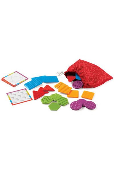 Learning Resources Tactile set - Textures and shapes