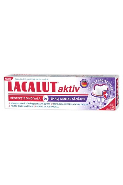 Generic Brand Lacalut Toothpaste, 75 ml Active Gingival Protection and Health...