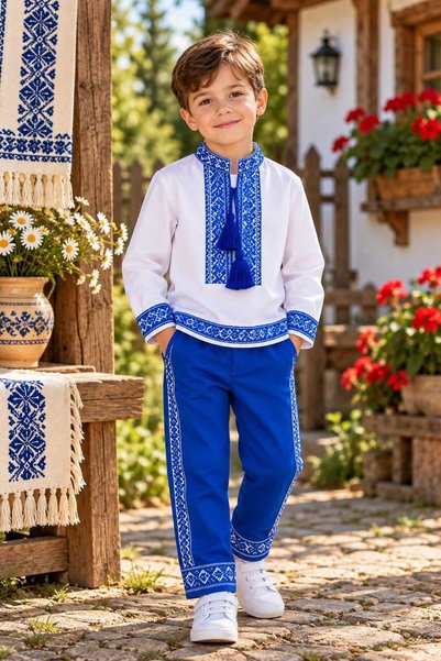 Inovius Costum Traditional Baieti, Ilie