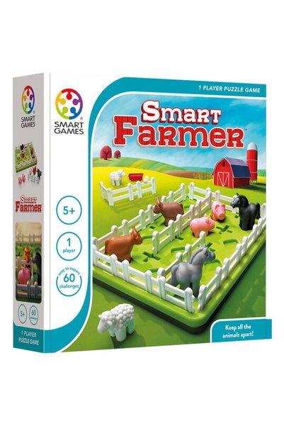 Smart Games Παιχνίδι λογικής με 60 προκλήσεις, - Έξυπνος Αγρότης, 4+ ετών, δι...