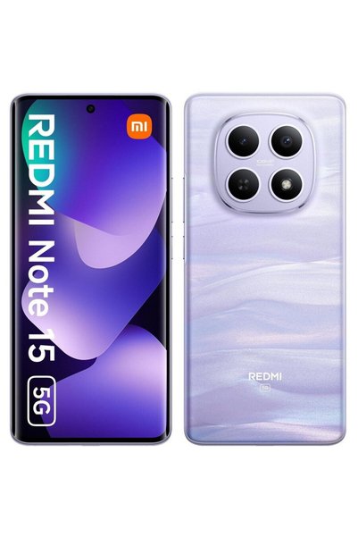 Xiaomi Κινητό τηλέφωνο Redmi Note 15, Διπλή SIM, 5G, 6 GB RAM, 128 GB, Μωβ
