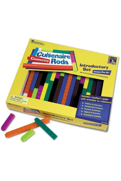 Learning Resources Cuisenaire® Interconnectable Math Rulers