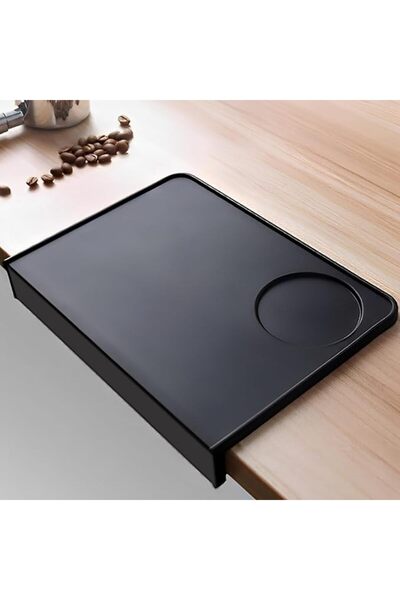 X SPRING Espresso Tamping Mat, 20.5x15cm Non-Slip Heat-Resistant Silicone Cof...
