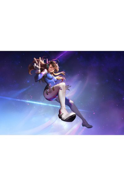 OEM Αφίσα Overwatch Dva Εικονογράφηση 4k 2024, 61x90 εκ., poster12692