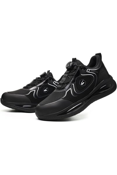 LIWEGHT Safety Shoes for Men Women Slip Resistant Steel Cap Boot Shoes Steel ...