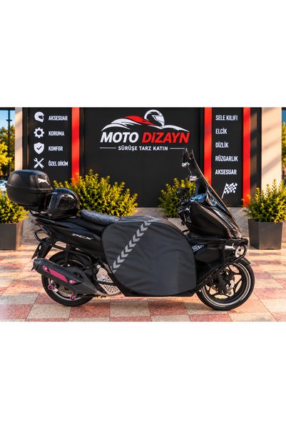 Motodizayn Diz koruma diz örtüsü PCX 125/150 tarz motorlara uyum saglar