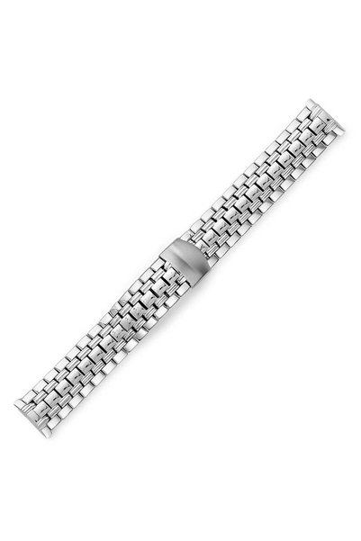 KOSTELO Μεταλλικό βραχιόλι σε ασημί χρώμα 20mm