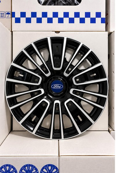 Gülcan Auto Ford Focus Transit Custom 16 İnç Uyumlu Jant Kapağı 4 Adet (Logo ...
