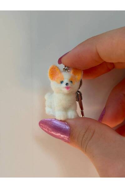 mixify Cute Dog Figure Clip-On Zipper Ornament / Car Ornament / Bag Charm